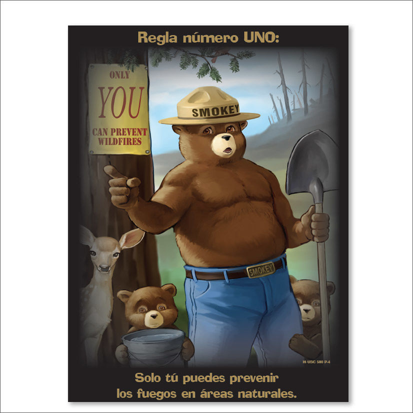 National Symbols Cache. Regla numero UNO Poster - Spanish