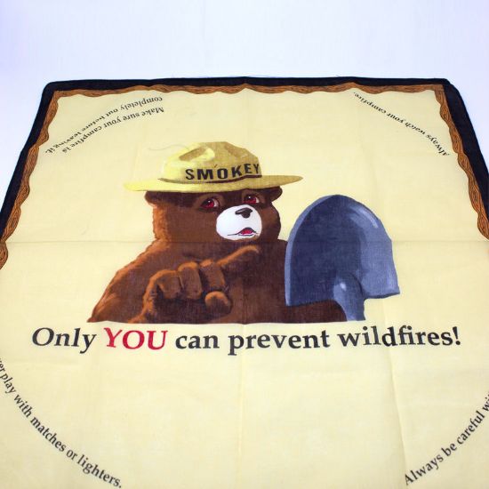 Picture of Smokey Bear Bandanas (Cotton)